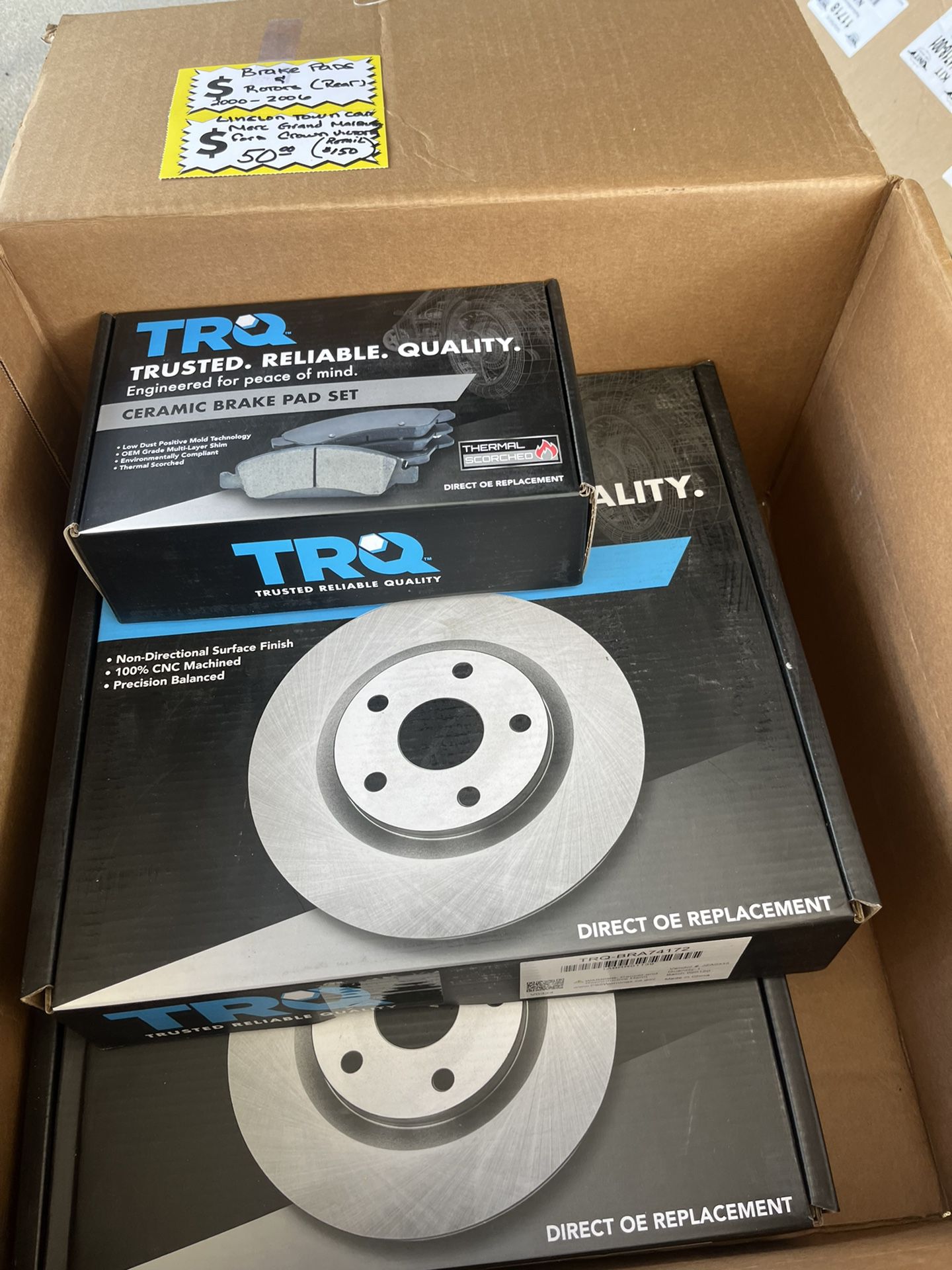 Full Size Ford Rear Brakes Pads And Rotors