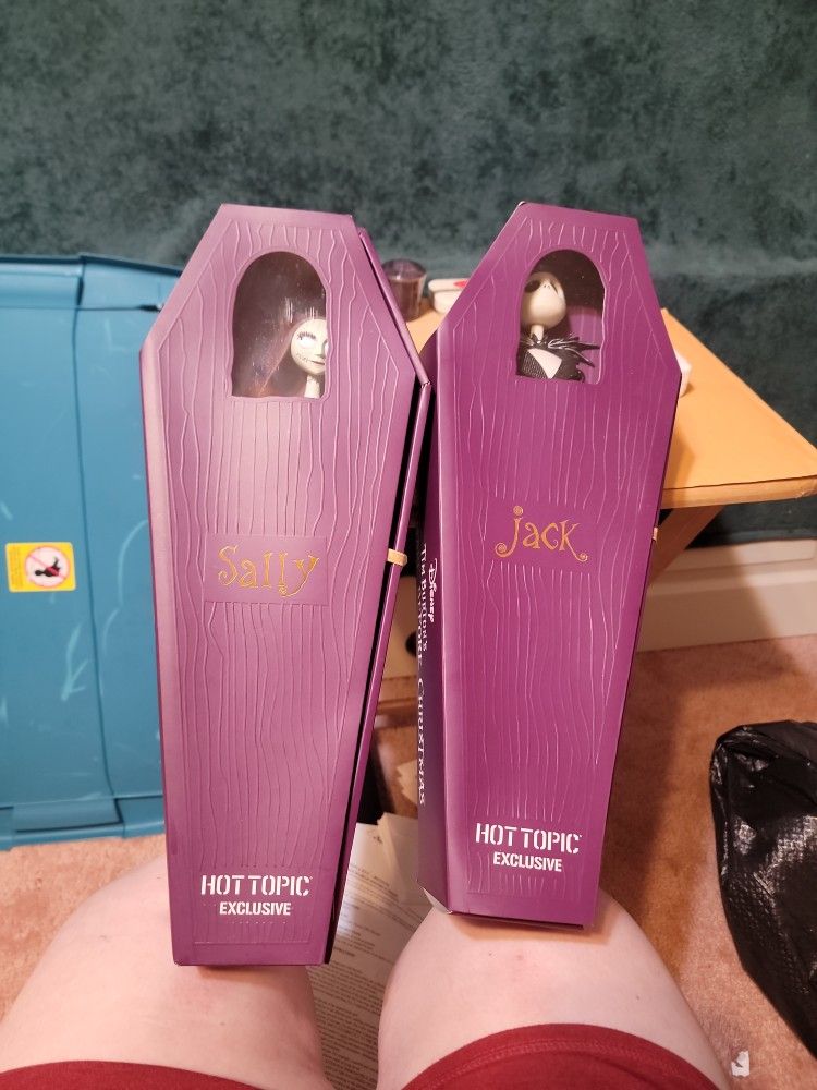 Jack And Sally Collector Dolls