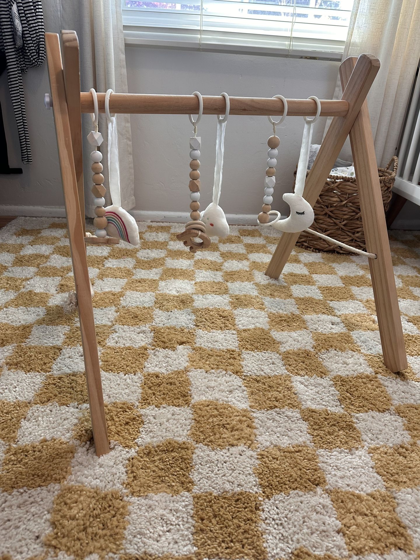 Wood Baby Gym