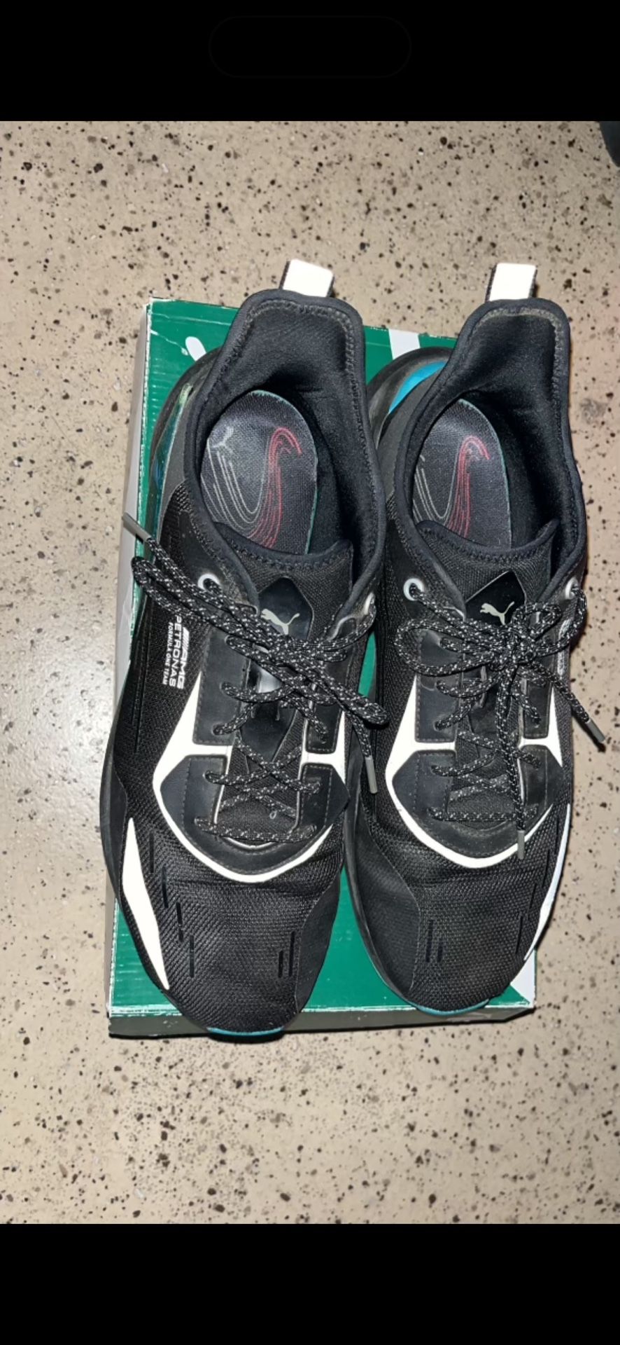 $60 Size 12 Puma Mercedes Shoes