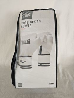 Everlast Core 2 Boxing Training Glove - White/Black - Size S/M