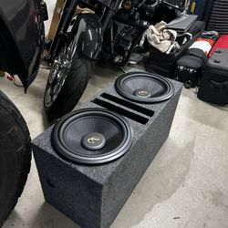 Dual Kappa 12" Subwoofers