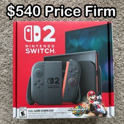 Brand New Nintendo Switch 2 Mario Kart Bundle