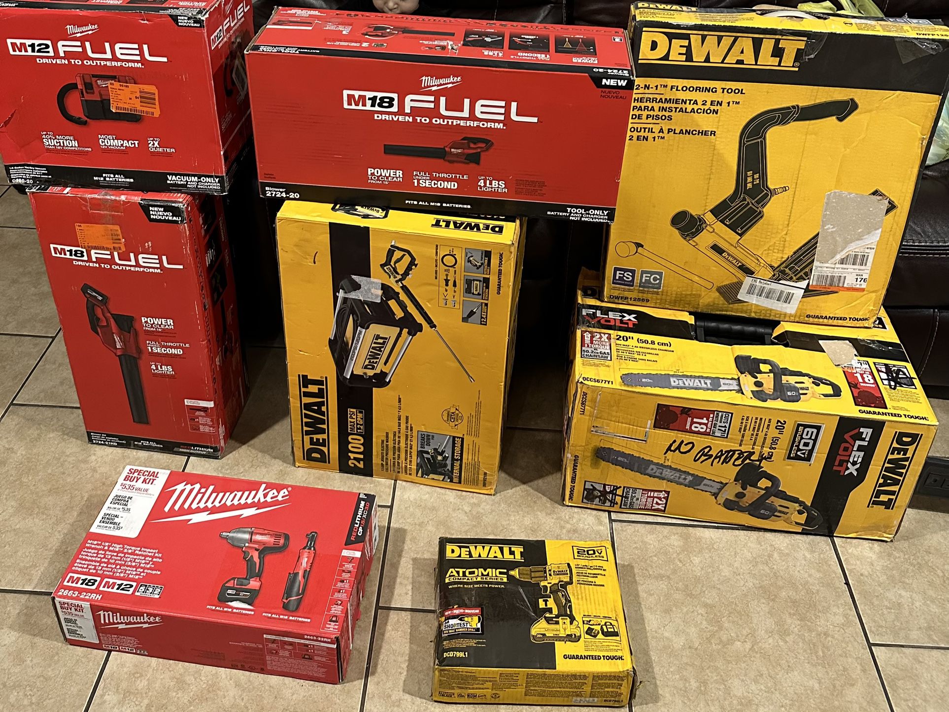 Dewalt/ Milwaukee Power Tools 