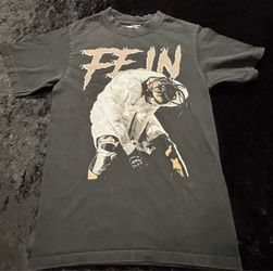 Men Small Travis Scott FE!N Graphic Rap T-Shirt