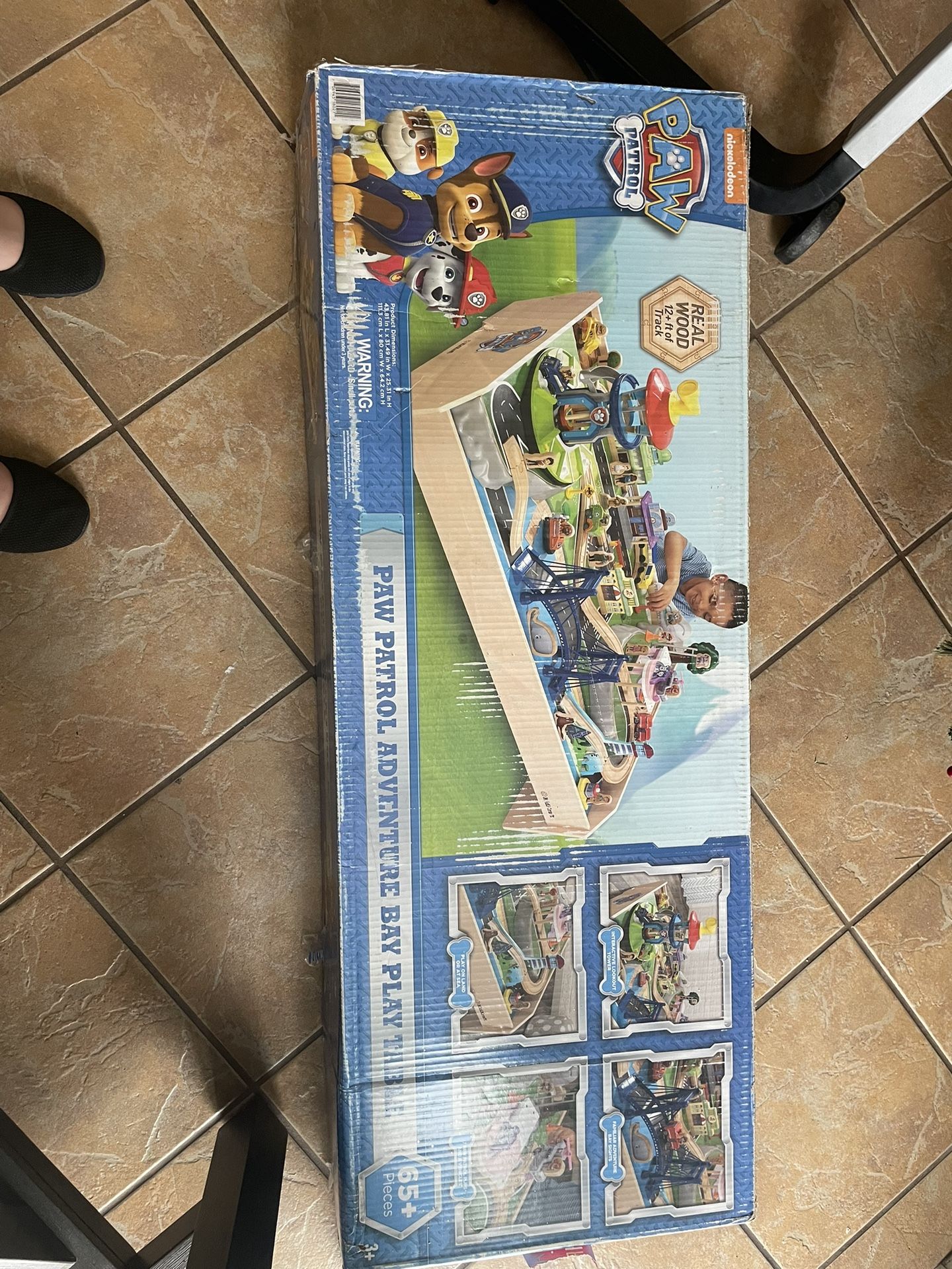 Paw Patrols Train Table