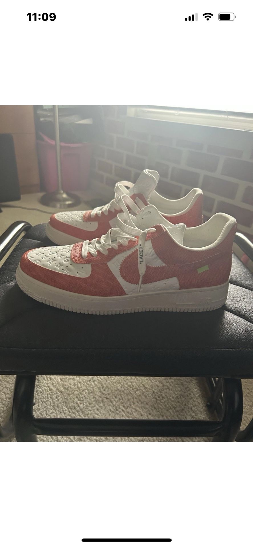 Luis Vuitton Air Force Ones