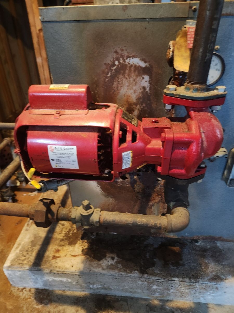 Bell & Gossett Boiler Circulating Pump 1/12HP