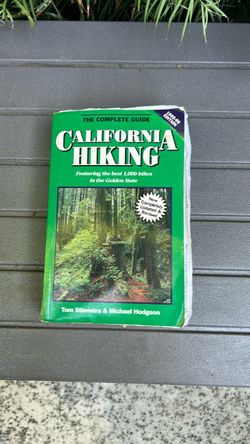 California Hiking book