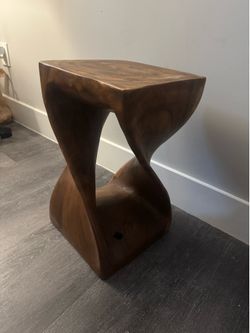 Unique wooden stand