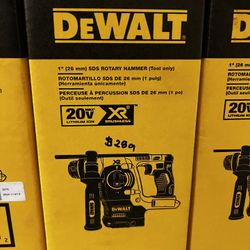 Dewalt 1” SDS Rotary Hammer Tool Only