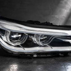 BMW 740 750 HEADLIGHT RIGHT PASSENGER 2016 2017 2018 2019 (contact info removed) ADAPTIVE LED