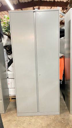 Steelcase 84" height storage cabinet