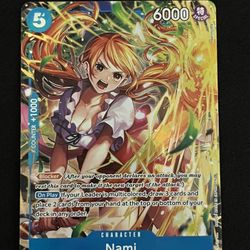 Nami (054) Alternate Art Fist Of Divine Speed OP 11