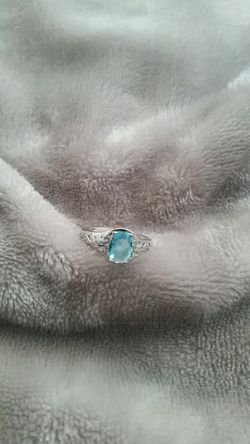 Sky blue topaz