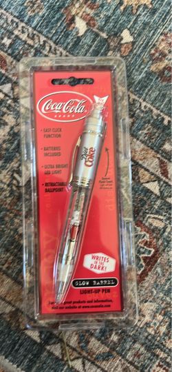 Coca-Cola Diet Coke Glow Barrel Light-Up Pen