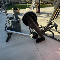 Row Machine Work Out Good Condition 