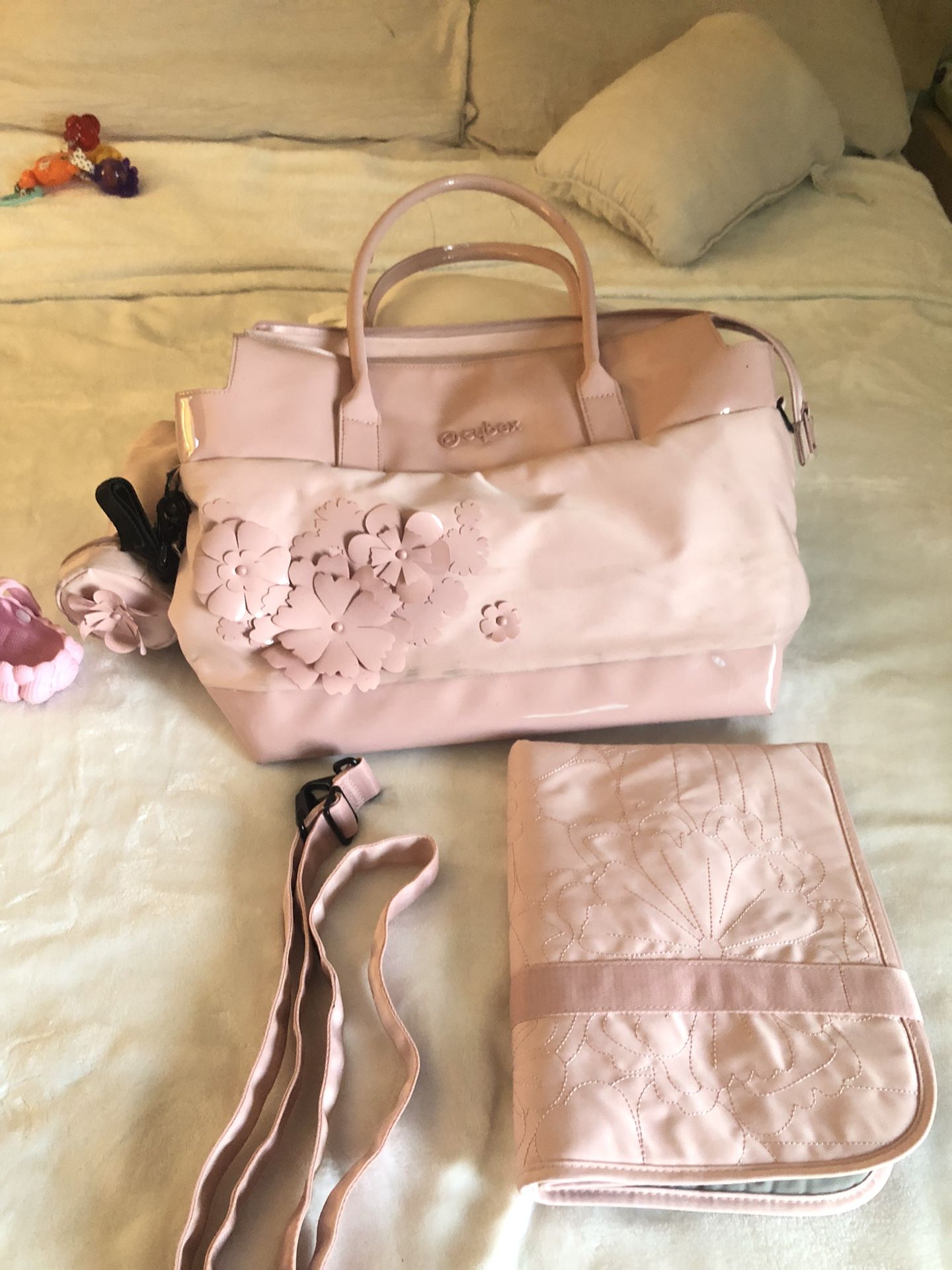 Cyber Pink Diaper Bag 