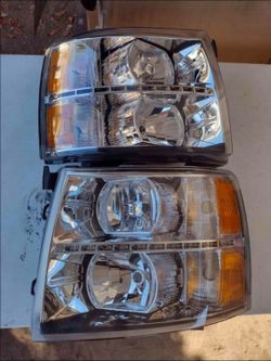 07-13 Chevy Silverado LED Headlights Faros Calaveras Micas Luces Lamps