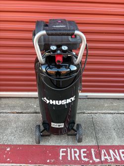 Husky 20 gallon air compressor