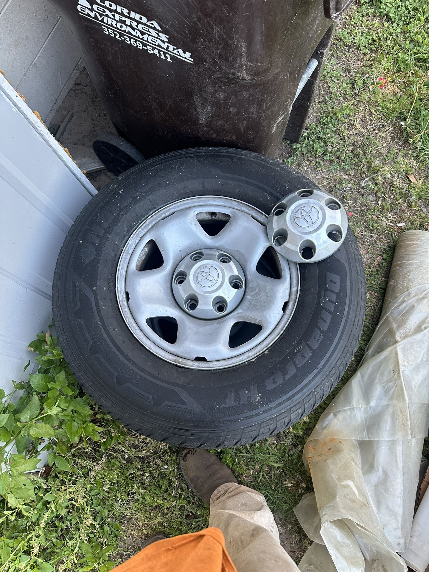 Toyota Stock Rims Brand New Tires All 4