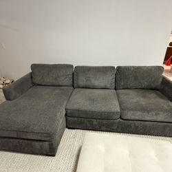 Grey Chenille Sofa