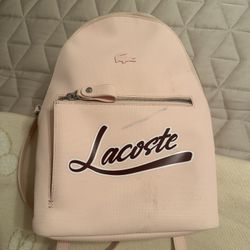 Lacoste mini backpack 