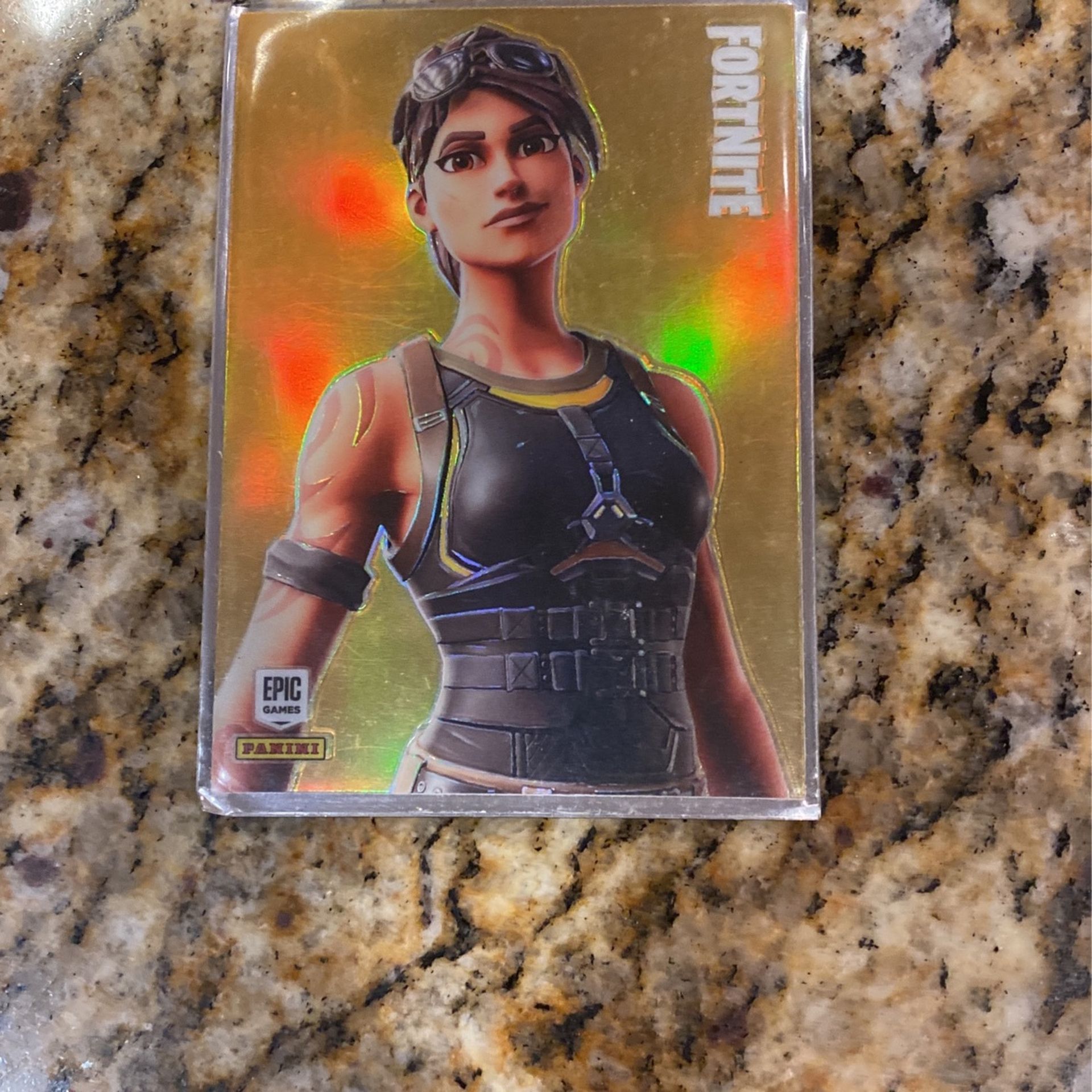 Fortnite Dessert Dominator Holo Card
