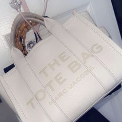 Marc Jacobs white Mini Tote 