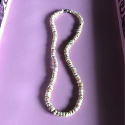 Vintage Genuine Puka Shell Choker Necklace  Hawaiian Fashion Tiki Surfer Tribal 