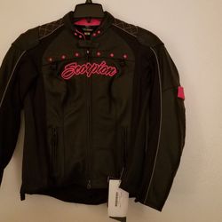 Ladies large motorcycle jacket