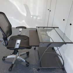 Modern Desk with Chair