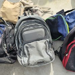 Backpacks (3)  Dufflebag, Knapsack