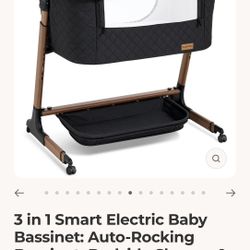 Angelbliss Electric Bedside Sleeper Bassinet 