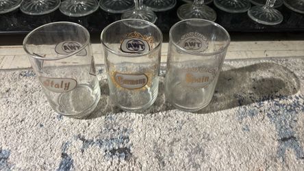 Vintage Libby Art Drinking Glasses