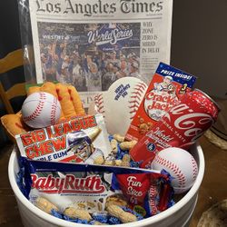 🎁 LA Dodgers World Series Gift Basket 