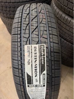 Firestone Destination LE3 225/65R17 tires