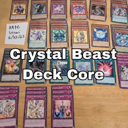 Yu-Gi-Oh Crystal Beast Deck Core 