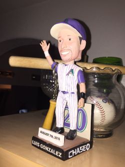 Bobble Head Luis Gonzalez D Backs Game Winning Hit 100 Bucks