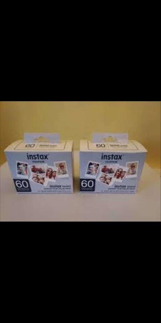 Instax Film 60 Packs