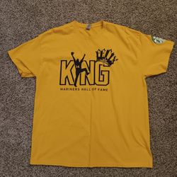 NEW Seattle Mariners Hall Of Fame King Felix Shirt 8/12/23 Size Xl