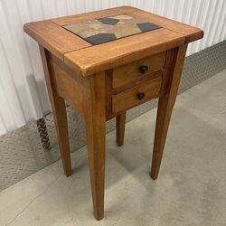 29in Tall Side Table 