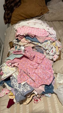 FREE Baby Girl  Clothes 0-3