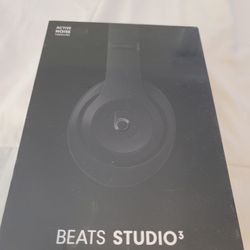  Brand New Beats Studio 3 Wireless" Black"