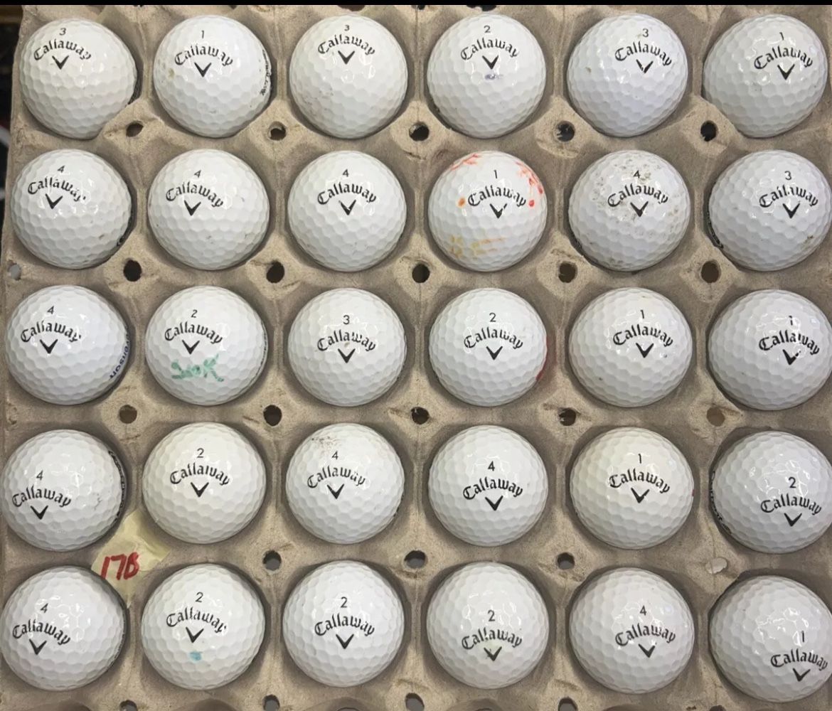 30 Callaway Supersoft Golf Balls 4a Lot B17