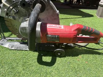 14” concrete cutting saw, with new blade