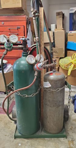 Oxy Acetylene Welding Rig