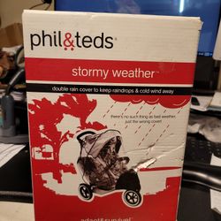 Phil and teds top explorer rain cover