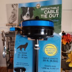 Retractble Rotating Leash 