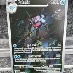 Pokemon (Holofoil) Palafin - 225/091 - SV: Paldean Fates (PAF)